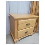 Quality Solid Oak Night Stand,  25'W x 25'H x
