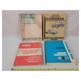 4- 1960's & 1980's Chevy / Corvair Manuals