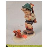 Early M.I. Hummel 'Timid Hunter' Figurine -