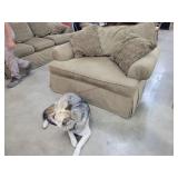 58' Love Seat with Pillows