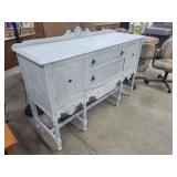 Painted Sideboard,  60'W x 38'H x 20'D
