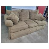 86' Couch w/ Pillows