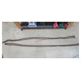 2-  3/8' x 20ft. Log Chains