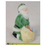 Fenton Hand Painted Santa Figurine 7'