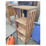 Pine Bookshelf,  15'W x 37'H x 12'D