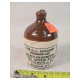Mini Stoneware Vinegar Jug - 3.25'