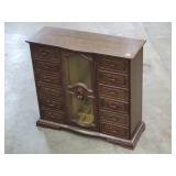 Dresser top Jewelry Armoire - 20'W x 18.5'H x 7'D