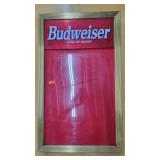29 ï¿½ 17' Budweiser Advertising Signeage Board