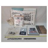 Vintage Curb Finders l, 1930's Charles City Press