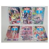 6- Vintage U.S. 1 Marvel Comic Books