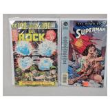 2- Sgt. Rock and Superman DC Comic Books