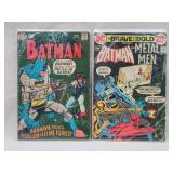 2- Vintage Batman and Brave & the Bold DC Comics