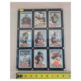 9- Pittsburgh Steelers Football Cards