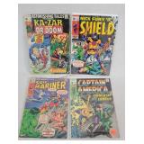 4- Vintage Marvel Comic Books