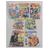 7- Marvel Comic Books Assortment