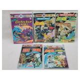 5- Vintage DC Comics Batman Comics