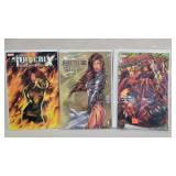 3- Marvel & Image Graphic Novel Comic Books