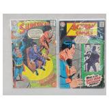 2- Vintage Superman & Action DC Comics