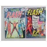 2- Vintage The Flash DC Comic Books