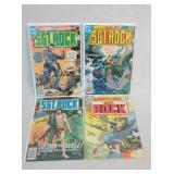 4- Sgt. Rock DC Comic Books - Vintage
