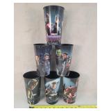 6 - Marvel Avengers Plastic Theater Cups