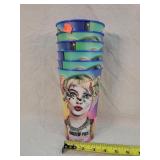 6 - Birds of Prey Plastic Theater Cups