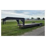 2001 Maurer 27ft Tilt Bed Gooseneck T