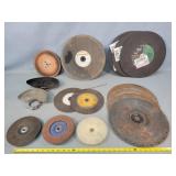 15- Assorted Grinding And Cutting Wheels