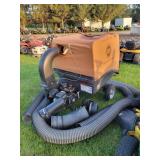 Done Right Lawn Vac Trailer, Runs