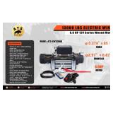 New ATS 13,000 Pound Electric Winch