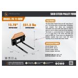 2026 Wolverine Skid Steel 48" Pallet Forks