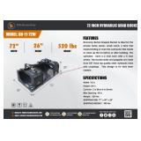 2025 Wolverine 72" Skid Steer Grapple Bucket
