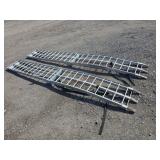 Set Of Aluminum Folding Atv Ramps, 90" Long