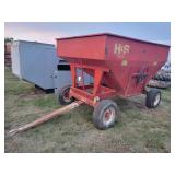 H&S 200 Bushel Gravity Wagon On P&H 8 Ton Gear