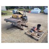 Gang Saw With 50 Hp 3 Phase Mower