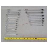 Ratcheting & Nonratcheting Wrench Set