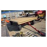 New 16ft. Hayrack On Heavy Duty Running Gear