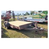 1997 Johnson 16ft Car Hauler Trailer