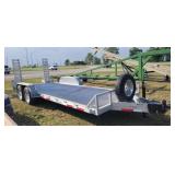 2019 ALUM-LINE 20ft Flatbed Trailer