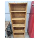 Laminated Oak Shelf Cabinet - 20x55t