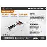 2026 Wolverine Mini Skid Steer 13" Auger Setup