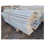 72 - USED 8" By 95" Poly Hog Slat Material