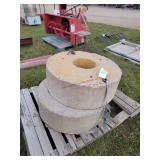 2- 10x29" Concrete Weights