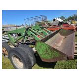 JD 158 Loader, Nice Straight Bucket