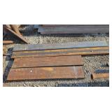 4- Pieces Metal Tubing 2" X 8 & 2" X 6