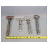 4 - Heavy Duty Pins