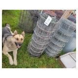 2- Partial Rolls Of Woven Wire 32"