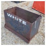 White Tractor Rock Box