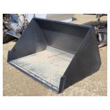 Skid Steer Material Bucket - 5ft Wl