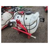 40 Gallon 3 Point Sprayer With 8